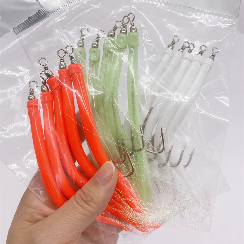 Fishing Hook Offset - 1/5 шт. CodfishFishing уголь трубка джиг