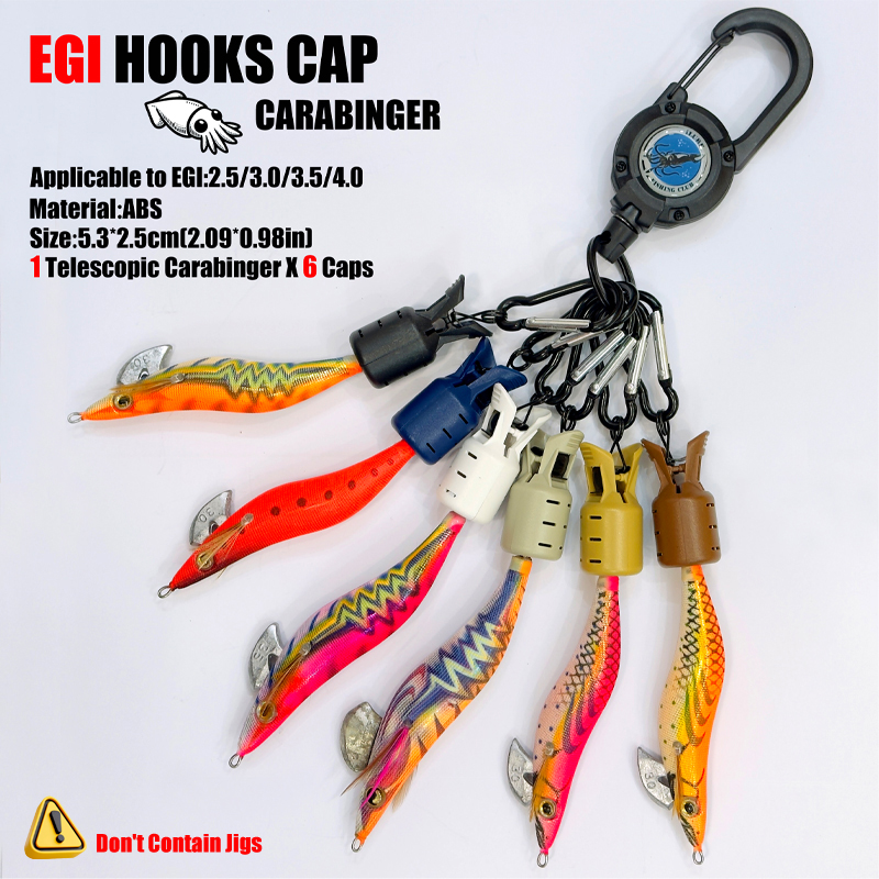 Fishing Hook Jig - Колпачки для джиг-крючков для кальмаров и