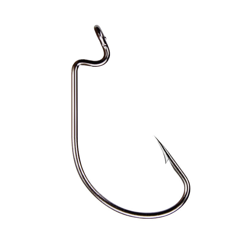 50 шт., широкий крючок-червяк, – обзор и цена Fishing Hook Offset