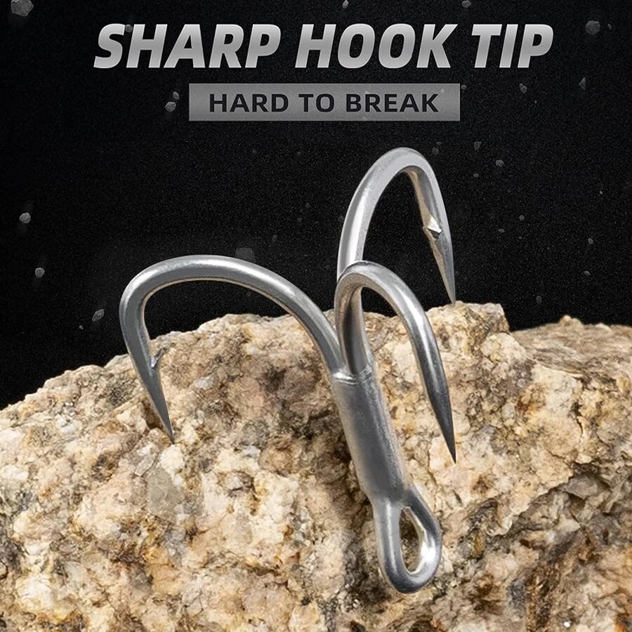 Рыболовные тройные крючки из в – обзор и цена Fishing Hook Offset