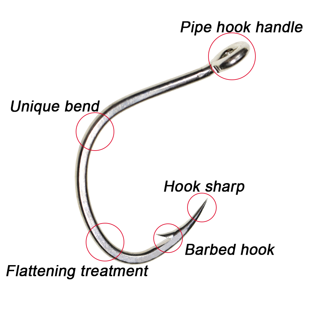 10 шт., матовые рыболовные крю – обзор и цена Fishing Hook Offset