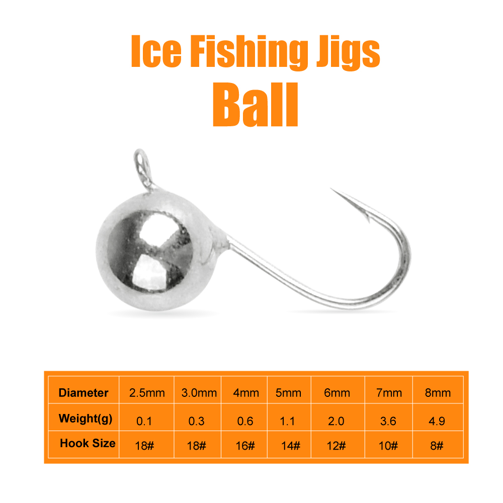 Набор из 5 джиг-головок MUUNN  – обзор и цена Fishing Hook Offset