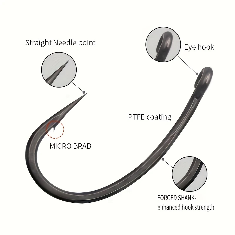 6 шт. готовые оснастки для вол – обзор и цена Fishing Hook Size