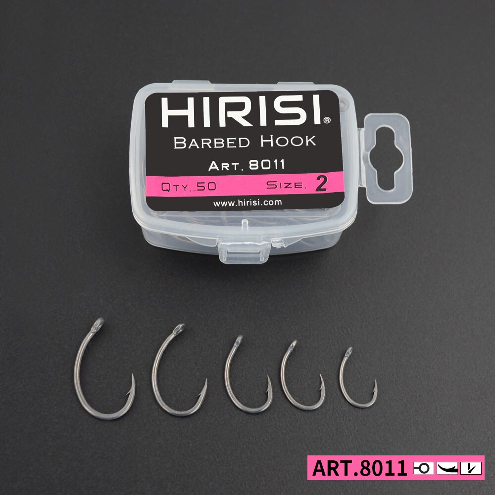 Крючки для ловли карпа Hirisi, – обзор и цена Fishing Hook Offset