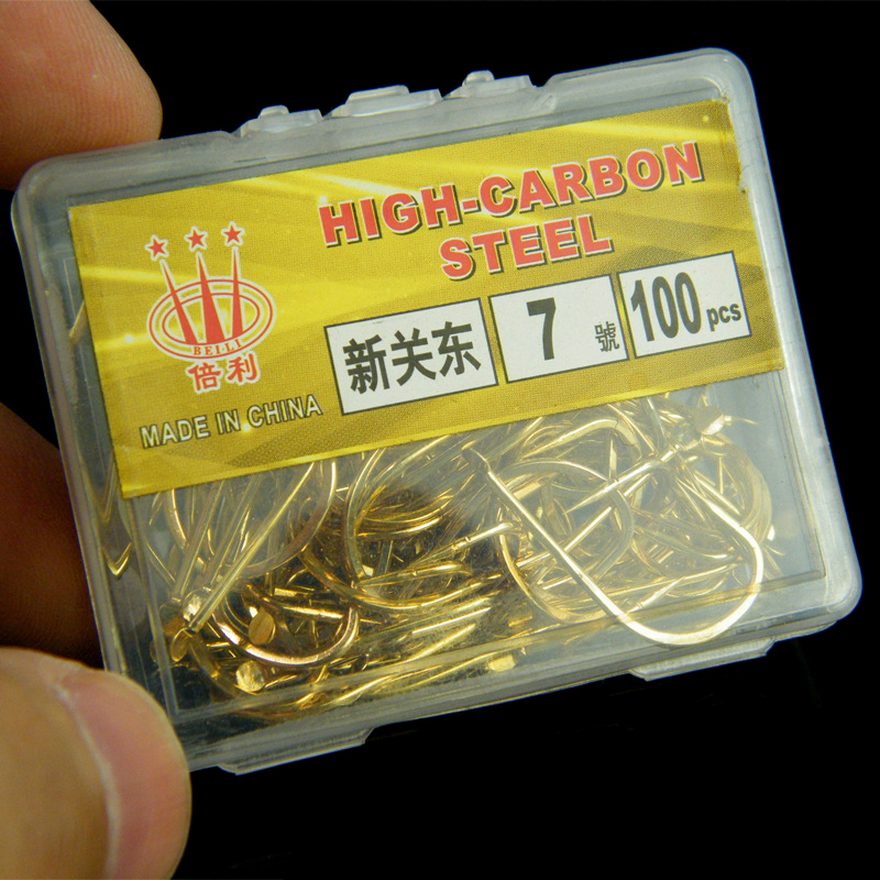 100 шт., крючки Shinkanto Barb – обзор и цена Fishing Hook Size