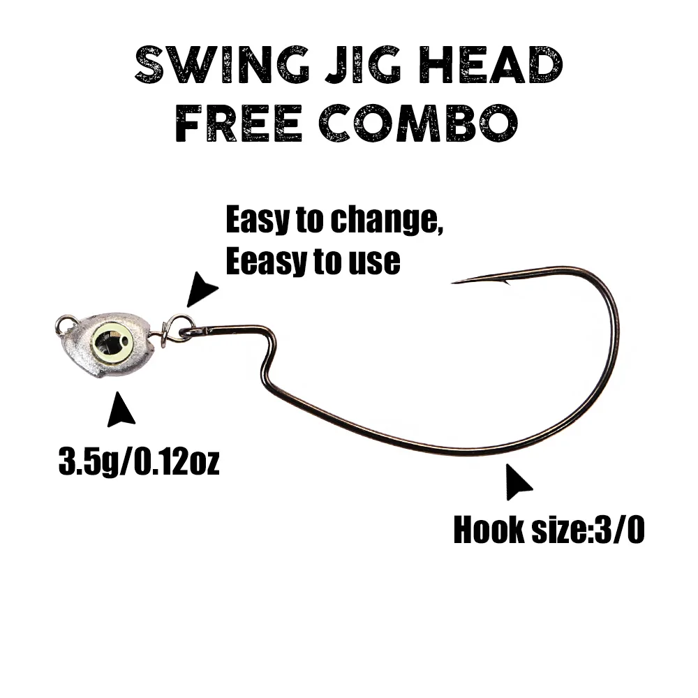 Джиг-головка B&U Swing Chebura – обзор и цена Fishing Hook Jig