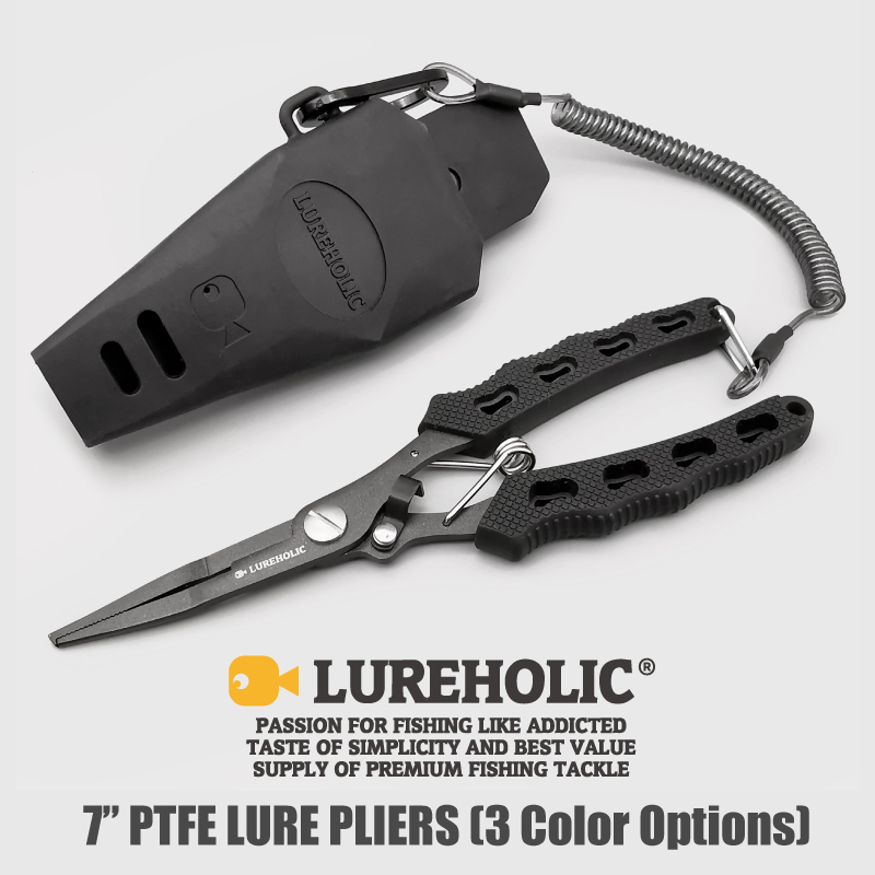 Lureholic 7 ”ПТФЭ покрытые рыб – обзор и цена Fishing Hook Remover